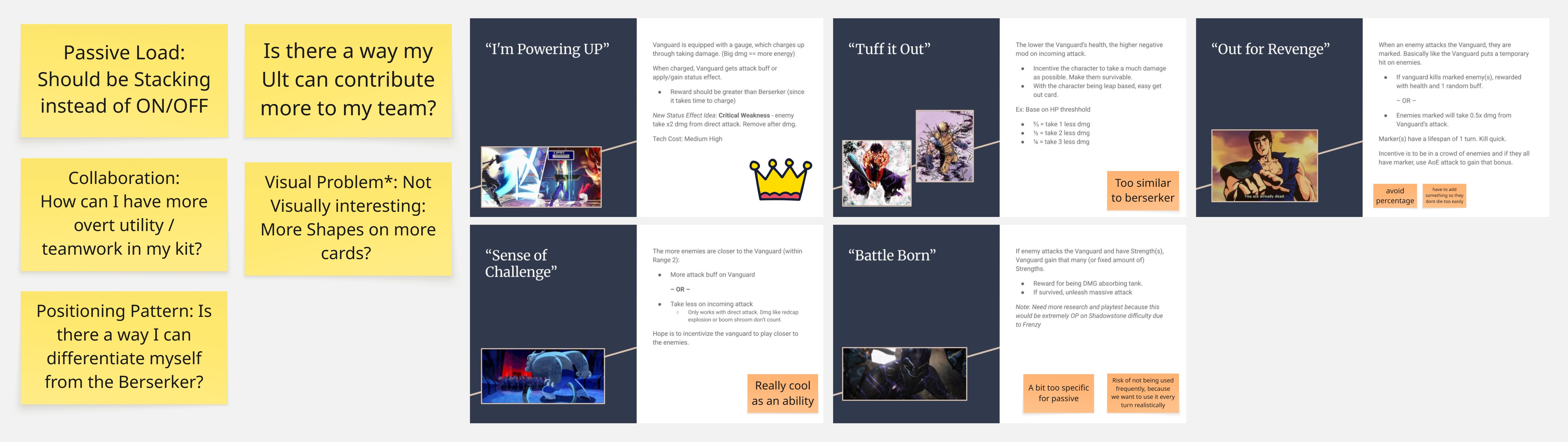 Vanguard ideation reference